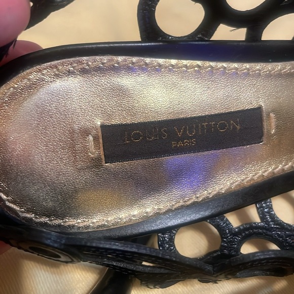 Louis Vuitton Black Women's Sandals - Picture 5 of 13
